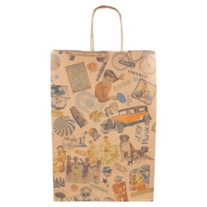 punga transport mancare hartie kraft