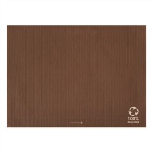 suport farfurii masa hartie reciclata maro